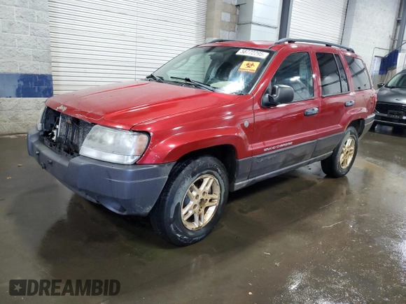 2004 Jeep Grand Cherokee Laredo с VIN 1J4GW48S34C324262, выставлен на аукционе Copart как лот 58772295 с пробегом 173 023 миль миль и Списание • Salvage title. История ставок и продаж доступна на DreamBid. Изображение 1.