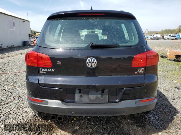 2017 Volkswagen Tiguan S with VIN WVGBV7AX2HK054782, listed as a Copart auction lot 54234175 with 67,044 mi miles and Salvage Title. Bid and sale history available at DreamBid. Image 6.
