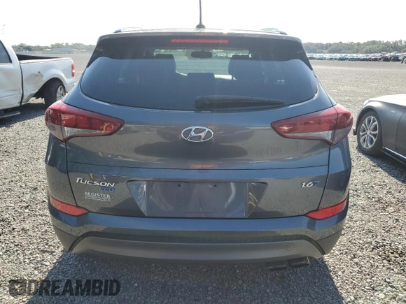 2016 Hyundai Tucson Limited z VIN KM8J33A23GU198939, wystawiony jako Copart lot #57412575 z przebiegiem 149 121 mil mil oraz Czysty tytuł • Clean title. Historia ofert i sprzedaży dostępna na DreamBid. Obrazek 6.