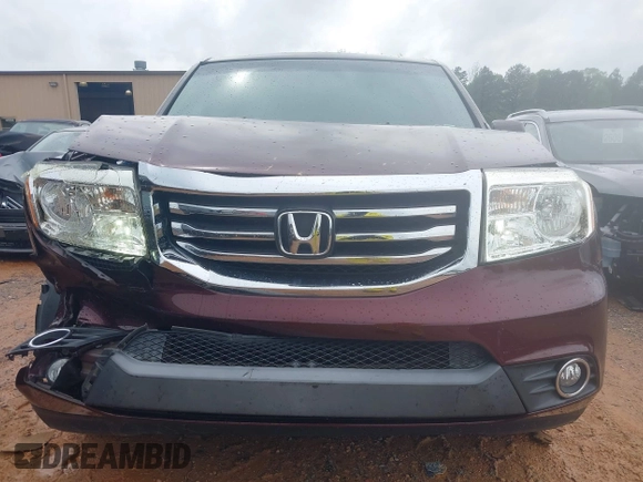 2012 Honda Pilot EX-L with VIN 5FNYF4H53CB080599, listed as a IAAI auction lot 41976159 with 100,595 mi miles and . Bid and sale history available at DreamBid. Image 12.