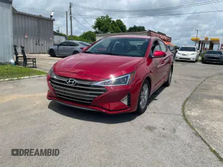 2020 Hyundai Elantra SEL with VIN 5NPD84LF2LH588105, listed as a Copart auction lot 61506555 with 58,811 mi miles and Salvage title. Bid and sale history available at DreamBid. Image 2.