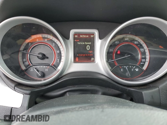 2017 Dodge Journey GT with VIN 3C4PDDEGXHT610471, listed as a Copart auction lot 50616765 with 92,794 mi miles and Salvage Title. Bid and sale history available at DreamBid. Image 9.