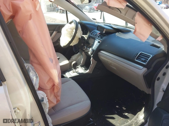 2017 Subaru Forester Premium with VIN JF2SJAGC8HH800622, listed as a IAAI auction lot 41704366 with 57,016 mi miles. Bid and sale history available at carsss.com. Image 5.