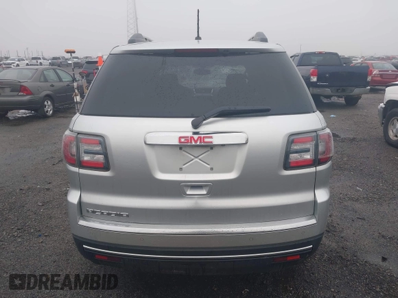 2014 GMC Acadia SLE with VIN 1GKKRNED9EJ365970, listed as a IAAI auction lot 41933354 with 172,232 mi miles and . Bid and sale history available at carsss.com. Image 16.