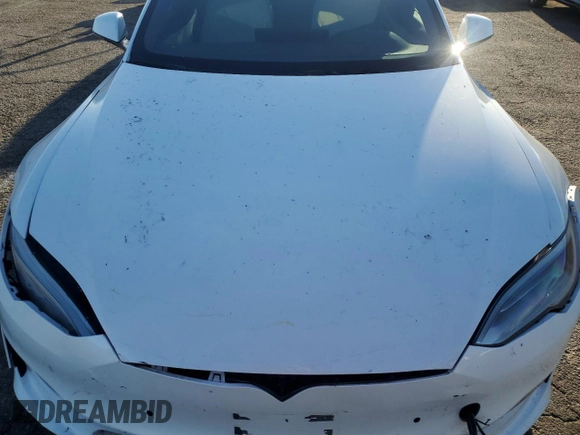 2022 Tesla Model S Plaid with VIN 5YJSA1E66NF467523, listed as a Copart auction lot 49731225 with Not Provided miles and Salvage Title. Bid and sale history available at DreamBid. Image 13.