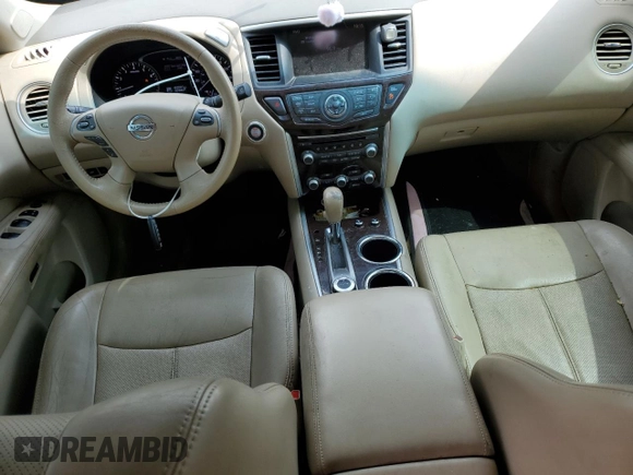 2013 Nissan Pathfinder Platinum with VIN 5N1AR2MM1DC613750, listed as a Copart auction lot 61390135 with 150,007 mi miles and Salvage title. Bid and sale history available at DreamBid. Image 8.