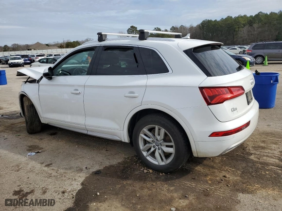 2020 Audi Q5 Premium with VIN WA1ANAFY4L2054851, listed as a Copart auction lot 45756995 with 114,212 mi miles and Salvage Title. Bid and sale history available at carsss.com. Image 2.