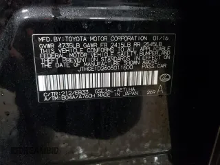 2016 Lexus IS 350 z VIN JTHCE1D26G5011600, wystawiony jako Copart lot #46909145 z przebiegiem 54 936 mil mil oraz Szkoda całkowita • Salvage title. Historia ofert i sprzedaży dostępna na DreamBid. Obrazek 13.