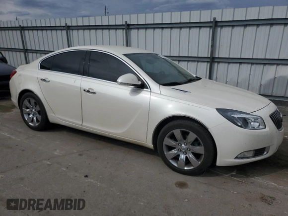 2012 Buick Regal with VIN 2G4GT5GK5C9122689, listed as a Copart auction lot 72398424 with 203,565 mi miles and Clean Title. Bid and sale history available at DreamBid. Image 4.