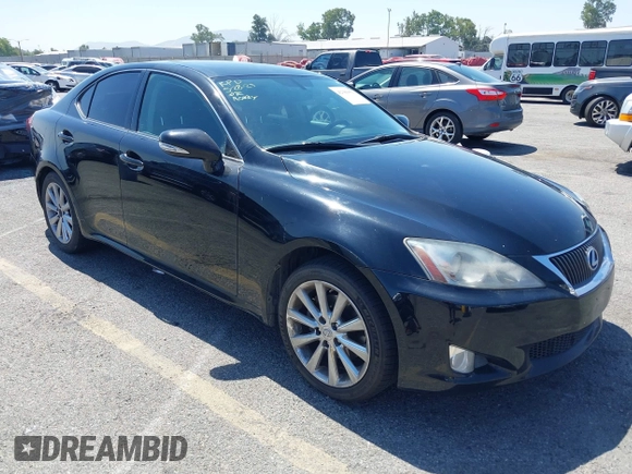 2010 Lexus IS 250 with VIN JTHBF5C27A5129048, listed as a IAAI auction lot 42386061 with 97,195 mi miles and . Bid and sale history available at DreamBid. Image 1.