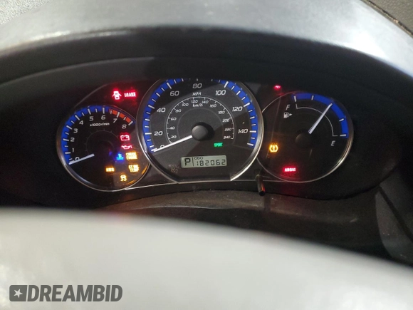 2011 Subaru Forester X with VIN JF2SHABC7BH726927, listed as a Copart auction lot 46605405 with 182,062 mi miles and Salvage Title. Bid and sale history available at DreamBid. Image 9.