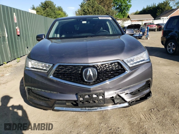 2020 Acura MDX Technology with VIN 5J8YD4H53LL048076, listed as a Copart auction lot 53935825 with 36,260 mi miles and Salvage title. Bid and sale history available at DreamBid. Image 5.