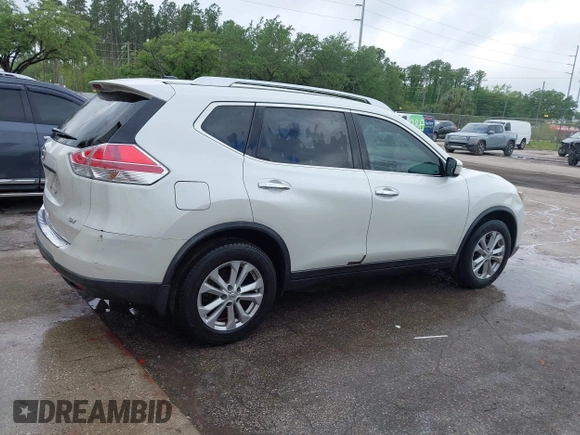2015 Nissan Rogue S with VIN KNMAT2MT9FP527207, listed as a IAAI auction lot 41927365 with 139,876 mi miles and . Bid and sale history available at DreamBid. Image 13.