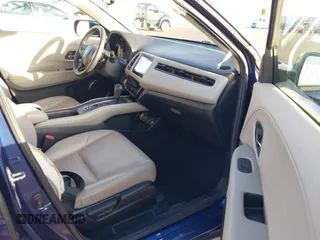 2016 Honda HR-V EX-L w/Navi with VIN 3CZRU6H70GM761497, listed as a IAAI auction lot 41616410 with 92,527 mi miles. Bid and sale history available at carsss.com. Image 5.