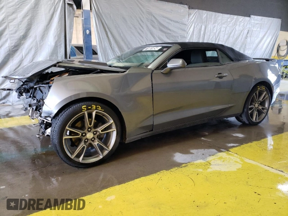 2019 Chevrolet Camaro 1LT with VIN 1G1FB3DX2K0130144, listed as a Copart auction lot 87175444 with 0 mi miles and Clean Title. Bid and sale history available at carsss.com. Image 1.