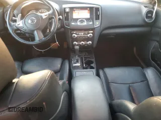2014 Nissan Maxima S with VIN 1N4AA5AP7EC489860, listed as a Copart auction lot 85394734 with 118,274 mi miles and Salvage Title. Bid and sale history available at DreamBid. Image 8.