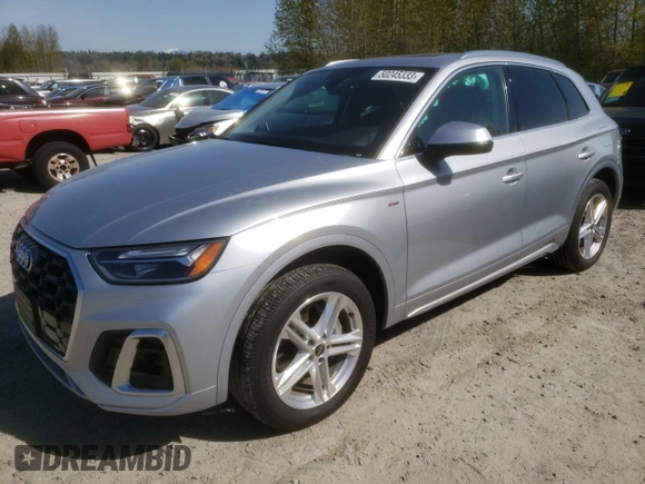 2021 Audi Q5 Premium z VIN WA1G2AFY6M2045525, wystawiony jako Copart lot #50245333 z przebiegiem 16 427 mil mil oraz . Historia ofert i sprzedaży dostępna na DreamBid. Obrazek 1.