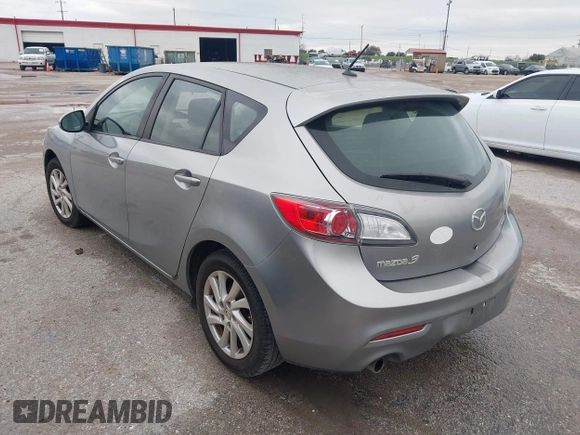 2012 Mazda Mazda3 i Touring with VIN JM1BL1L7XC1664299, listed as a IAAI auction lot 41568259 with 198,926 mi miles. Bid and sale history available at carsss.com. Image 3.