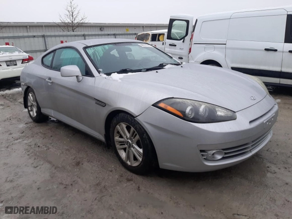 2008 Hyundai Tiburon GS with VIN KMHHM66D98U266704, listed as a Copart auction lot 44511515 with NaN miles and Non Repairable. Bid and sale history available at carsss.com. Image 4.