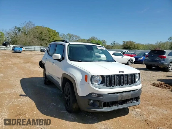 2017 Jeep Renegade Altitude with VIN ZACCJABB7HPG47869, listed as a Copart auction lot 50397575 with Not Provided miles and Salvage Title. Bid and sale history available at DreamBid. Image 12.