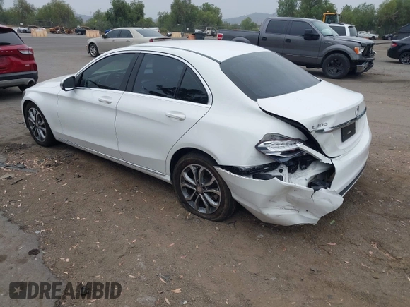 2016 Mercedes-Benz C 300 with VIN 55SWF4JB4GU131863, listed as a IAAI auction lot 42538730 with 137,392 mi miles and . Bid and sale history available at DreamBid. Image 3.
