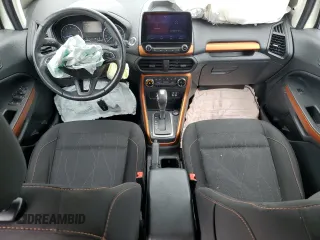 2021 Ford EcoSport SE with VIN MAJ6S3GL6MC409846, listed as a Copart auction lot 54111455 with 61,691 mi miles and Salvage title. Bid and sale history available at DreamBid. Image 8.