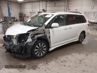 2019 Toyota Sienna XLE with VIN 5TDDZ3DCXKS224647, listed as a IAAI auction lot 41686896 with 93,453 mi miles and . Bid and sale history available at DreamBid. Image 18.