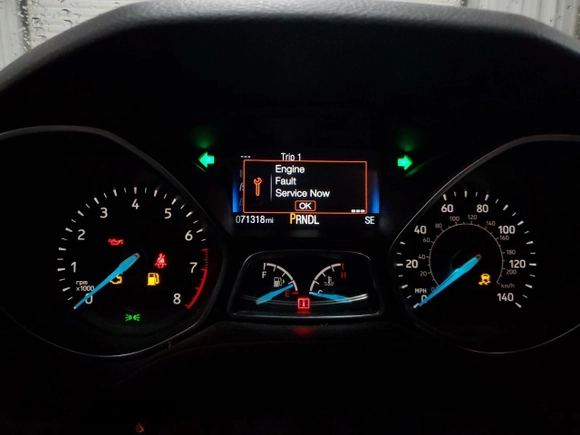 2017 Ford Focus SE with VIN 1FADP3F26HL209475, listed as a Copart auction lot 58416185 with 71,318 mi miles and Salvage title. Bid and sale history available at DreamBid. Image 9.