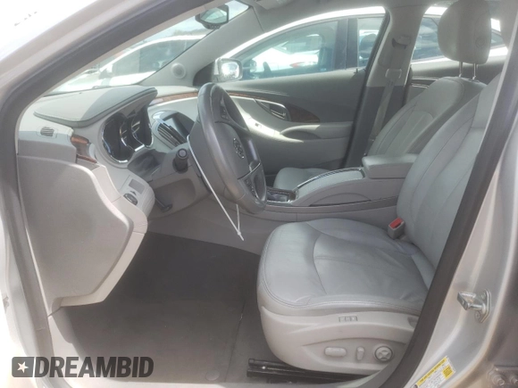 2013 Buick LaCrosse Leather with VIN 1G4GC5ER3DF184875, listed as a Copart auction lot 58577345 with 92,612 mi miles and Salvage title. Bid and sale history available at DreamBid. Image 7.