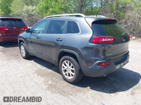2016 Jeep Cherokee Latitude with VIN 1C4PJMCB0GW187750, listed as a IAAI auction lot 42246831 with 109,537 mi miles and . Bid and sale history available at DreamBid. Image 3.