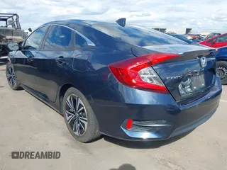 2017 Honda Civic Sedan EX-T with VIN 19XFC1F32HE010587, listed as a IAAI auction lot 41793102 with 98,724 mi miles. Bid and sale history available at carsss.com. Image 3.