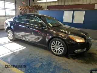 2011 Buick Regal CXL RL1 with VIN W04GN5EC1B1075541, listed as a Copart auction lot 89269135 with 238,742 mi miles and Clean Title. Bid and sale history available at carsss.com. Image 4.