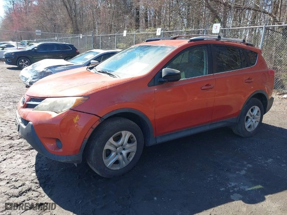 2015 Toyota RAV4 LE with VIN 2T3BFREV4FW340661, listed as a IAAI auction lot 39676134 with 125,708 mi miles. Bid and sale history available at carsss.com. Image 2.