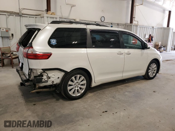 2017 Toyota Sienna XLE Auto Access Seat with VIN 5TDYZ3DC1HS780078, listed as a Copart auction lot 62499995 with 78,227 mi miles and Clean title. Bid and sale history available at DreamBid. Image 3.