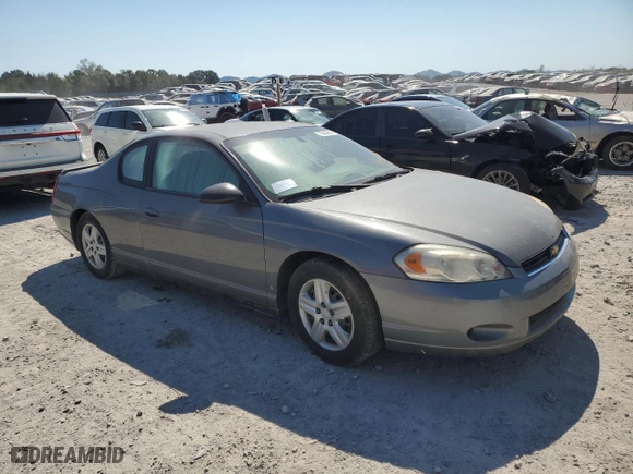 2006 Chevrolet Monte Carlo LS with VIN 2G1WJ15K769212716, listed as a Copart auction lot 75084664 with 0 mi miles and Salvage Title. Bid and sale history available at carsss.com. Image 4.