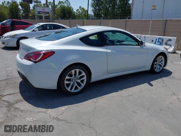 2013 Hyundai Genesis Coupe 2.0T with VIN KMHHT6KD7DU088682, listed as a IAAI auction lot 42421998 with 87,398 mi miles and . Bid and sale history available at DreamBid. Image 4.