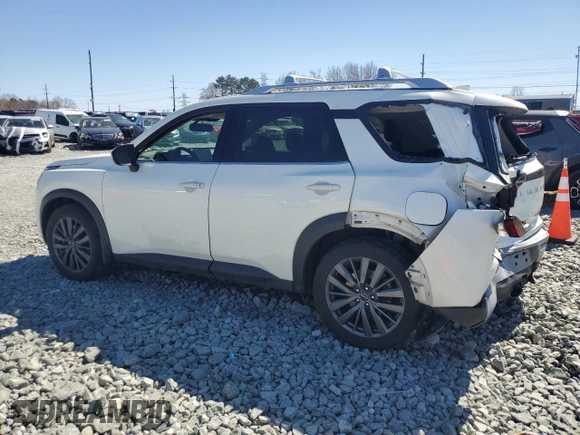 2022 Nissan Pathfinder SL with VIN 5N1DR3CD7NC207218, listed as a Copart auction lot 49772995 with 79,421 mi miles and Salvage title. Bid and sale history available at DreamBid. Image 2.