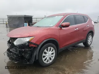 2015 Nissan Rogue S with VIN KNMAT2MT0FP573878, listed as a Copart auction lot 49461925 with 119,607 mi miles and Salvage Title. Bid and sale history available at DreamBid. Image 1.