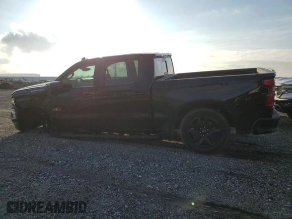 2024 Chevrolet Silverado 1500 RST with VIN 2GCPADED4R1272471, listed as a Copart auction lot 43220595 with 1,770 mi miles and Salvage Title. Bid and sale history available at carsss.com. Image 2.