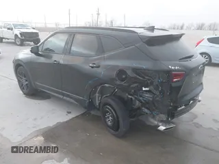 2024 Chevrolet Blazer RS с VIN 3GNKBERS6RS155475, выставлен на аукционе IAAI как лот 41529038 с пробегом 21 727 миль миль и . История ставок и продаж доступна на DreamBid. Изображение 3.
