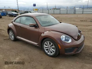 2017 Volkswagen Beetle 1.8T Fleet with VIN 3VWF17AT3HM622848, listed as a Copart auction lot 48055285 with 11,428 mi miles and Salvage Title. Bid and sale history available at carsss.com. Image 4.