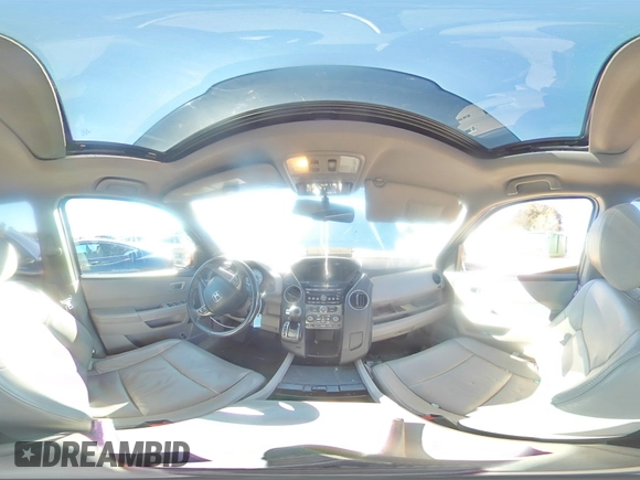 2013 Honda Pilot EX-L with VIN 5FNYF3H5XDB007788, listed as a Copart auction lot 46915235 with 155,767 mi miles and Salvage Title. Bid and sale history available at DreamBid. Image 14.