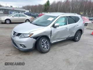 2014 Nissan Rogue SL with VIN 5N1AT2MVXEC776070, listed as a IAAI auction lot 42095967 with 139,566 mi miles. Bid and sale history available at carsss.com. Image 2.