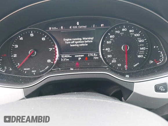 2019 Audi Q7 Premium with VIN WA1AHAF74KD034469, listed as a IAAI auction lot 42037259 with 92,404 mi miles and . Bid and sale history available at DreamBid. Image 7.