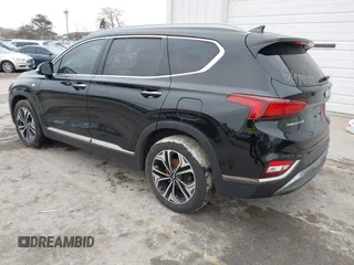 2019 Hyundai Santa Fe Ultimate with VIN 5NMS5CAA8KH019109, listed as a IAAI auction lot 41120391 with 101,829 mi miles and . Bid and sale history available at DreamBid. Image 3.