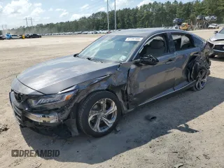 2019 Honda Accord EX-L with VIN 1HGCV2F54KA019842, listed as a Copart auction lot 57387955 with 73,173 mi miles and Salvage title. Bid and sale history available at DreamBid. Image 1.