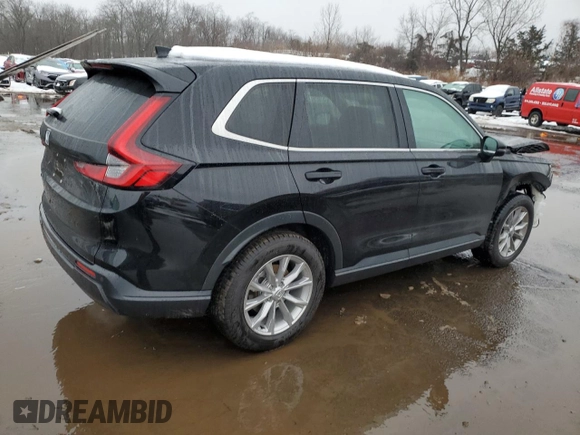2023 Honda CR-V EX-L with VIN 2HKRS4H78PH411508, listed as a Copart auction lot 44244605 with 38,153 mi miles and Salvage Title. Bid and sale history available at carsss.com. Image 3.