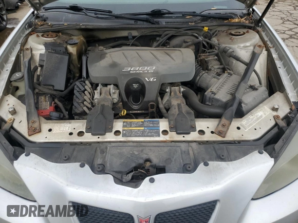 2005 Pontiac Grand Prix with VIN 2G2WP522651282095, listed as a Copart auction lot 58529505 with 184,125 mi miles and Clean title. Bid and sale history available at DreamBid. Image 11.