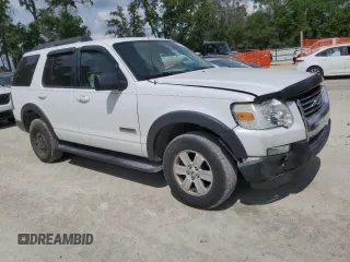 2007 Ford Explorer XLT with VIN 1FMEU63E07UA82430, listed as a Copart auction lot 54301185 with 189,085 mi miles and Salvage Title. Bid and sale history available at carsss.com. Image 4.