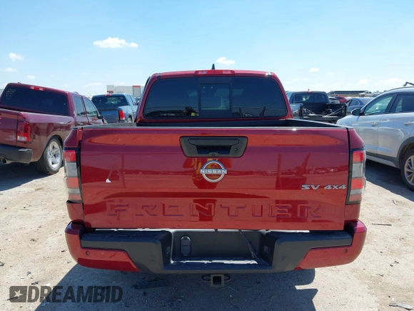 2022 Nissan Frontier Pro-4X with VIN 1N6ED1EK9NN634845, listed as a IAAI auction lot 42094681 with 33,801 mi miles and . Bid and sale history available at DreamBid. Image 15.